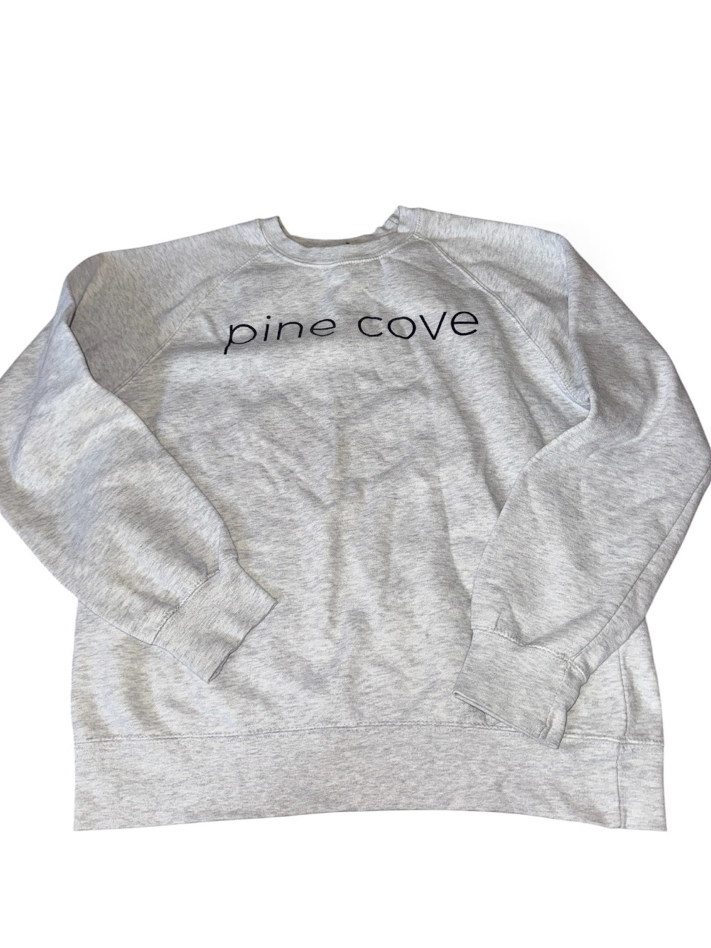 Vintage Pine Cove Crewneck Sweatshirt - Light Gray